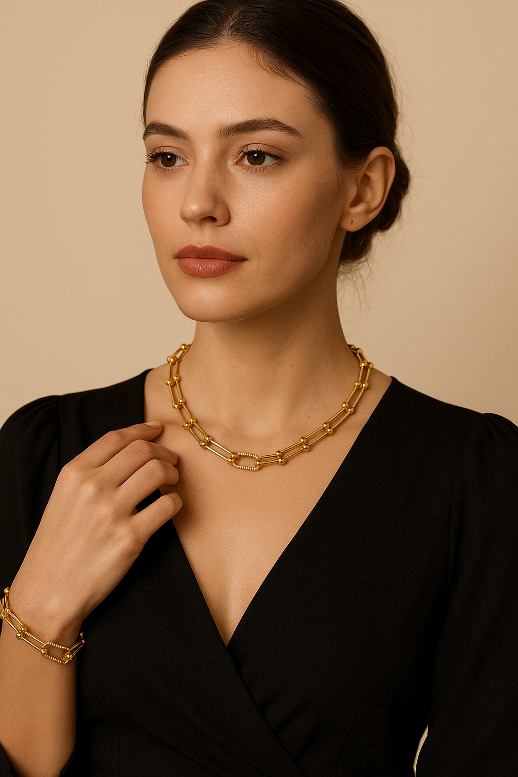 ✨ Offerta Collezione Link Shine – Collana + Bracciale✨