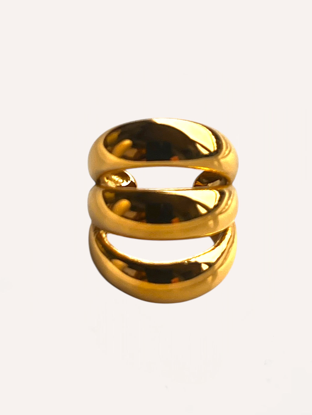 Earcuff triplo dorato – Earcuff Bold Layers