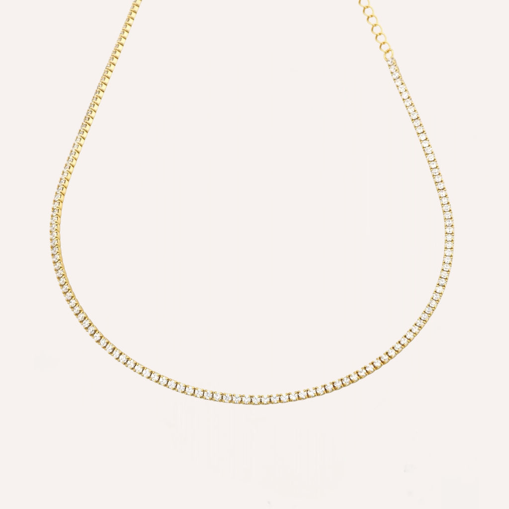 Collana tennis girocollo – Collana Luce Preziosa