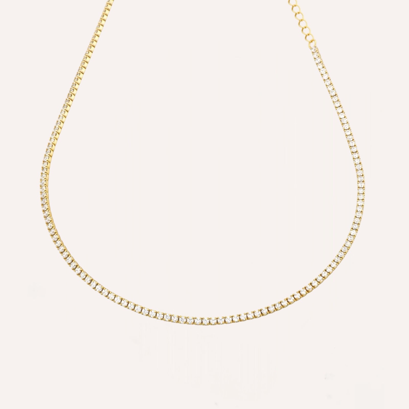 Collana tennis girocollo – Collana Luce Preziosa