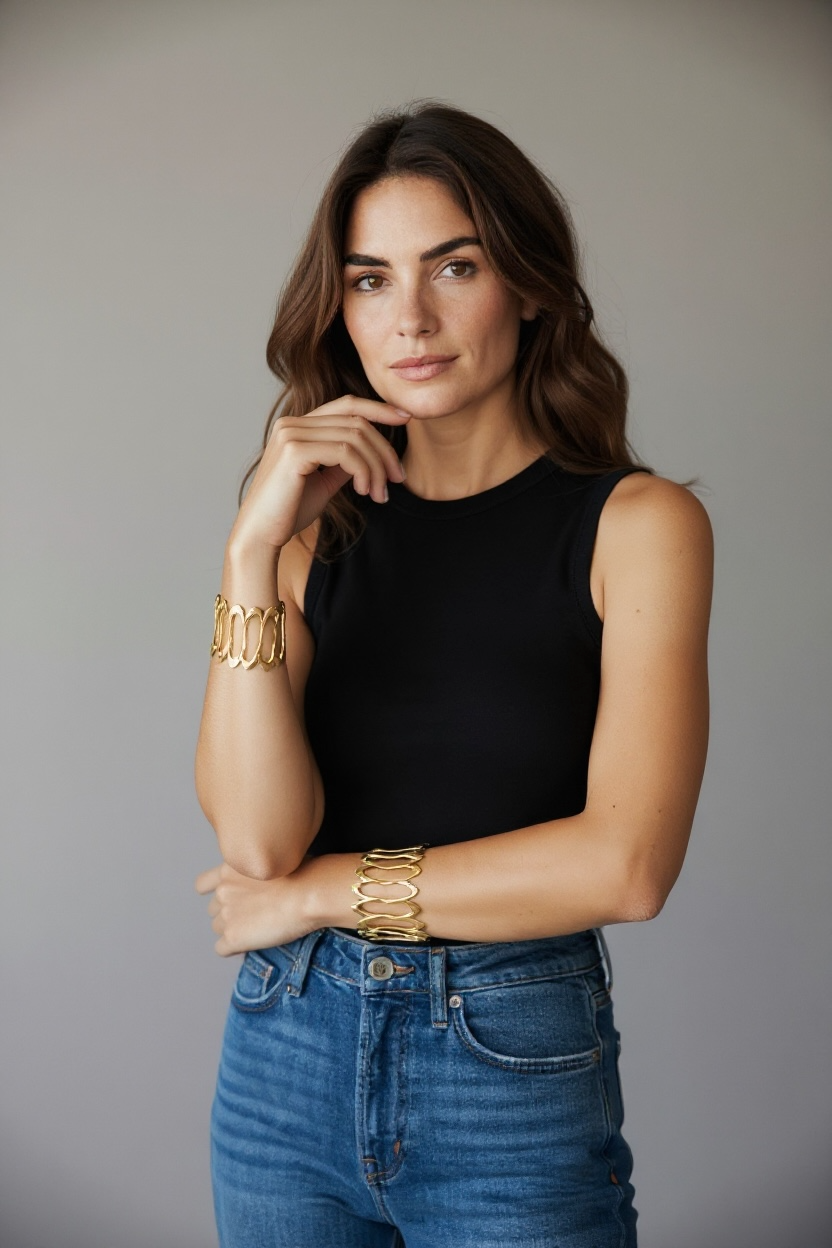 Bracciale rigido traforato – Dune