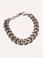 Bracciale a catena con zirconi – Bracciale Chain Luxe