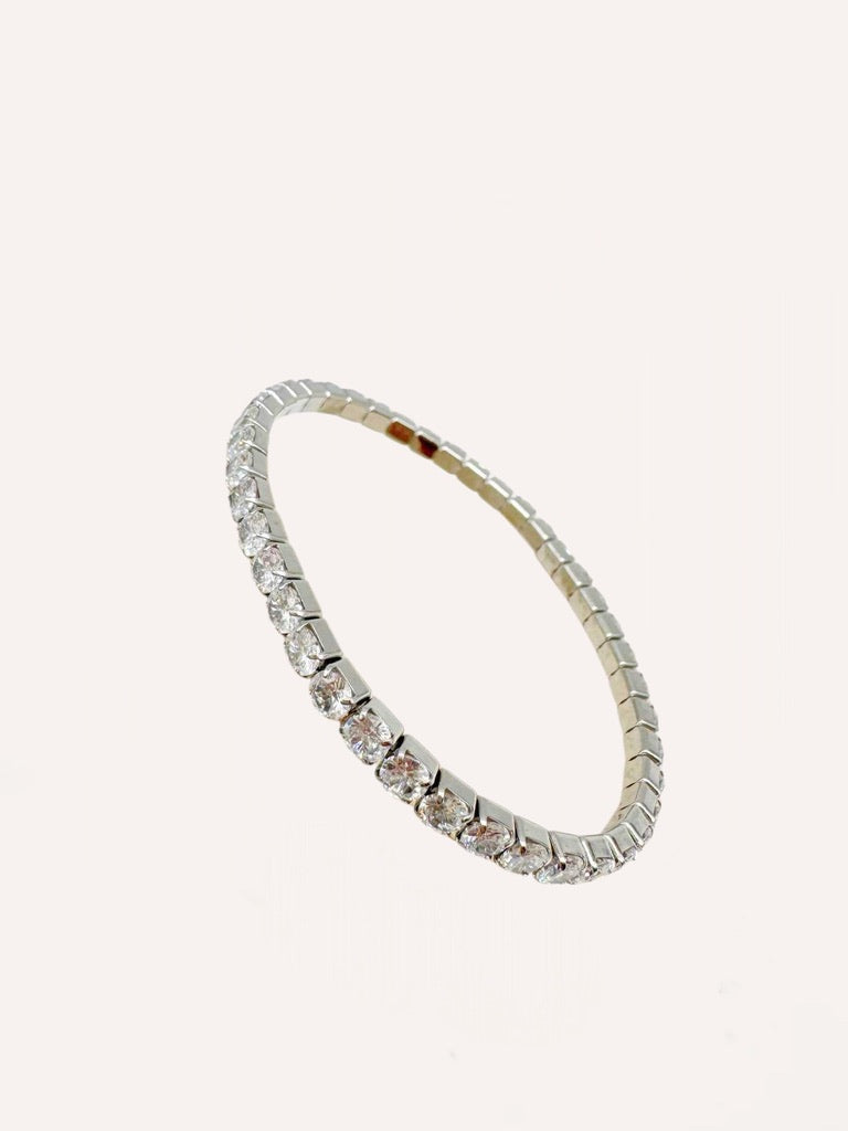 Bracciali tennis con zirconi colorati grandi – Tennis Luxe