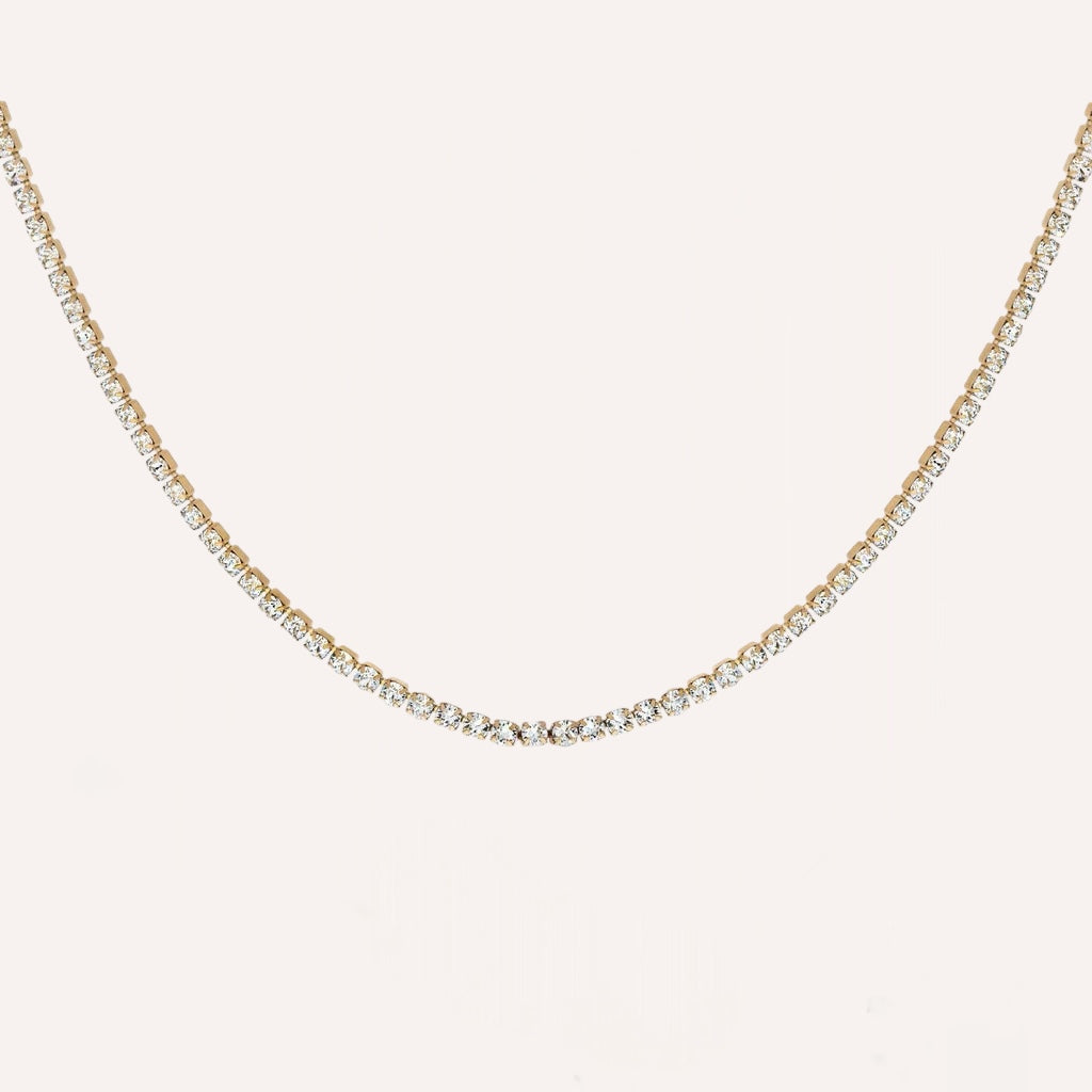 Collana tennis girocollo – Collana Luce Preziosa