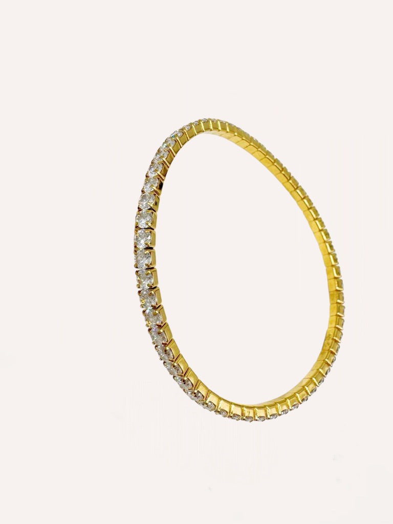 Bracciali tennis con zirconi colorati piccoli – Tennis Luxe