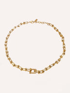 Collana a catena con dettaglio pavé – Collana Link Shine