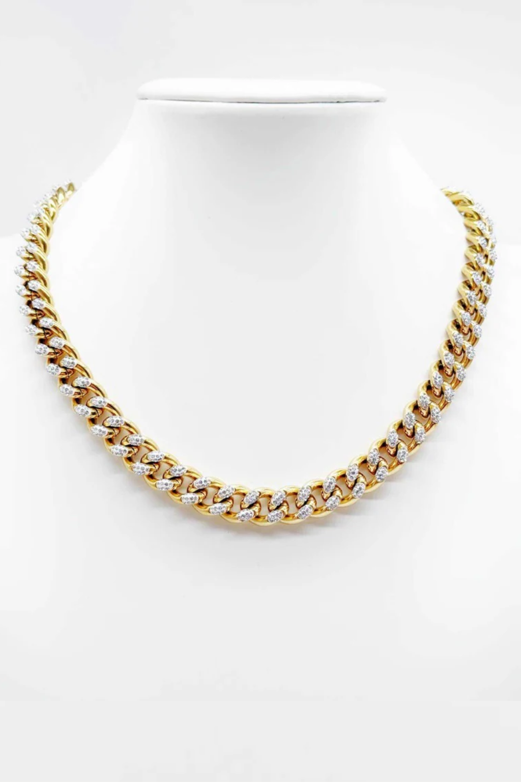 Collana a catena diamantata –  Collana Chain Luxe