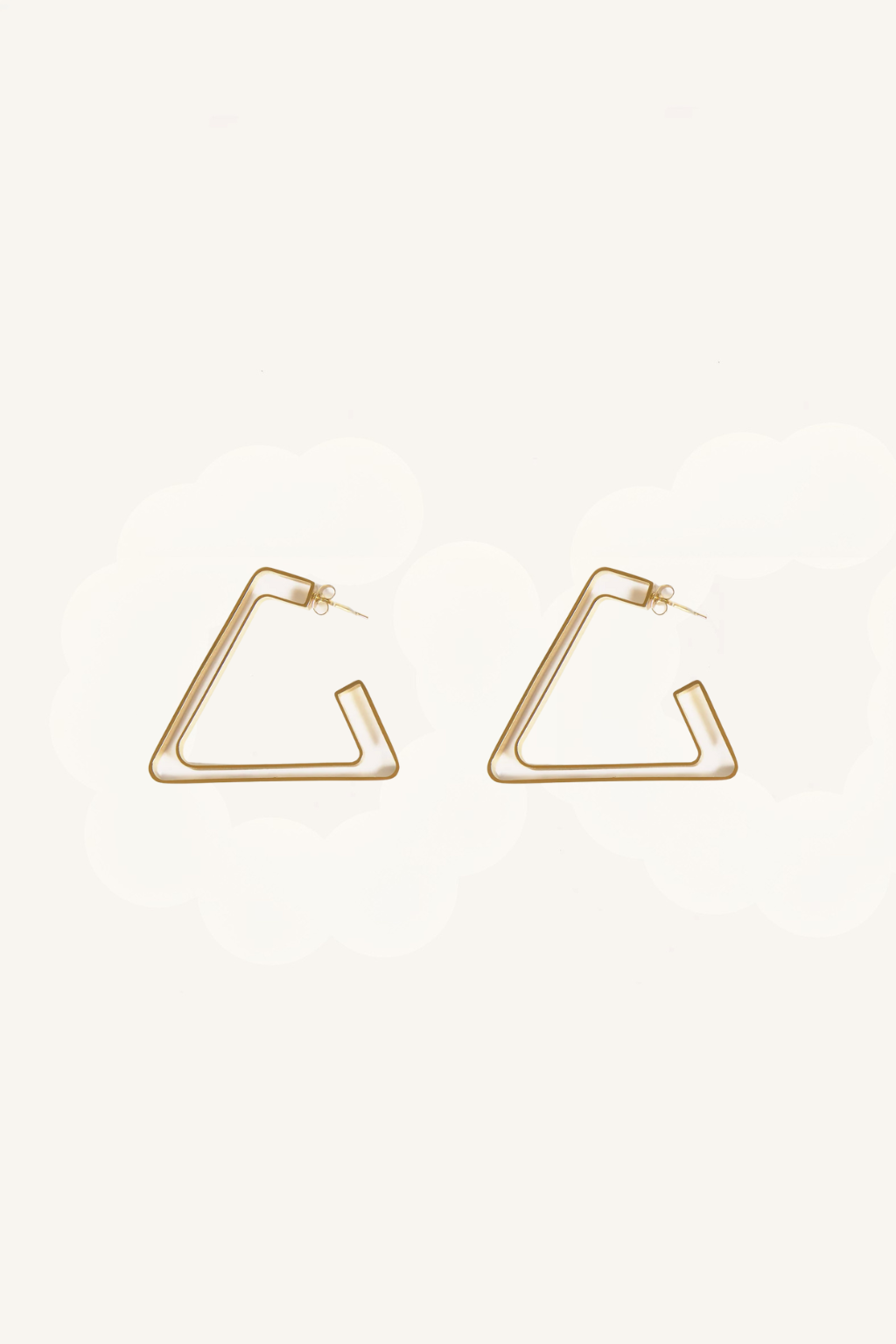 Orecchini geometrici triangolari – Triangolo