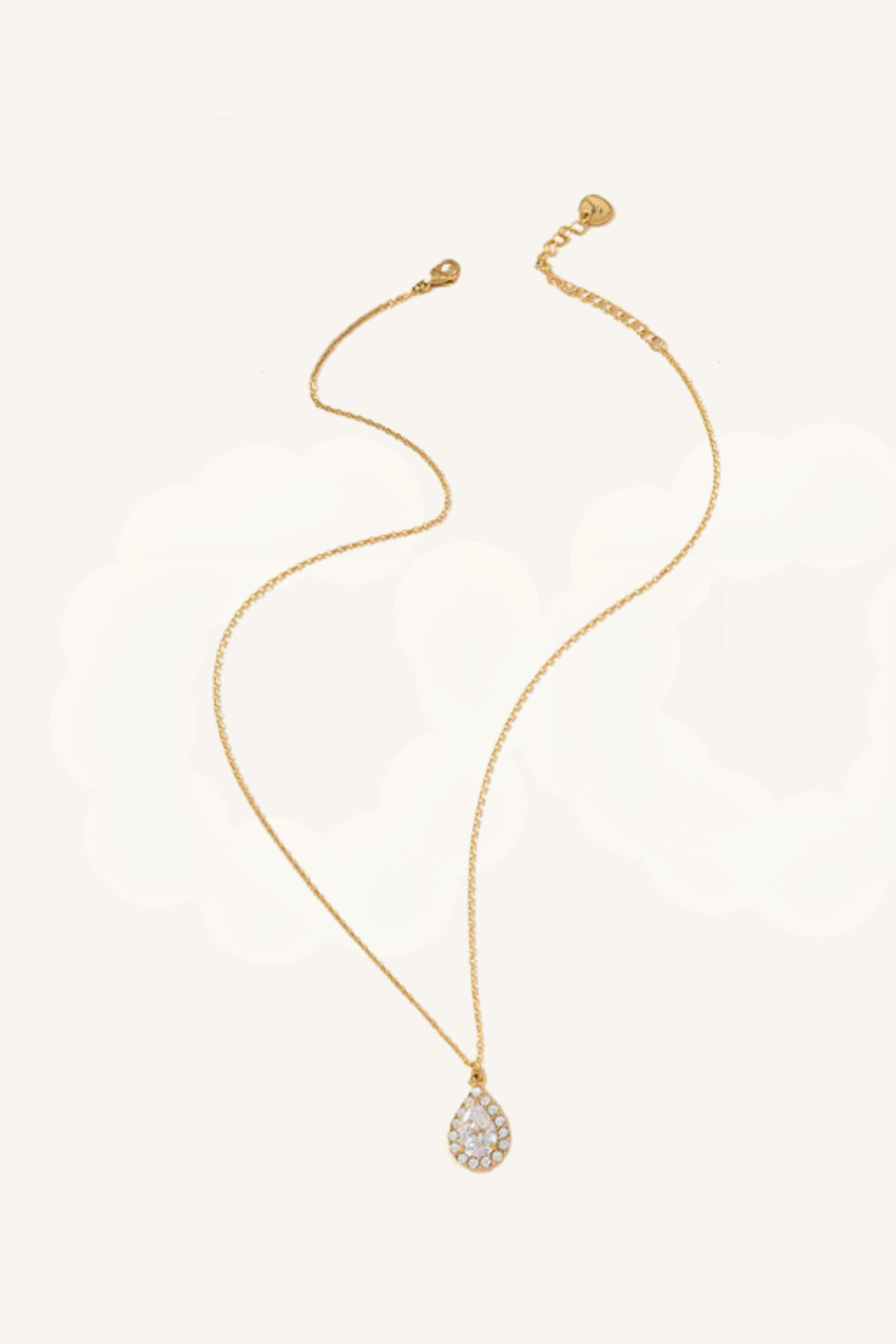 Collana con pendente a goccia – Collana Dewdrop