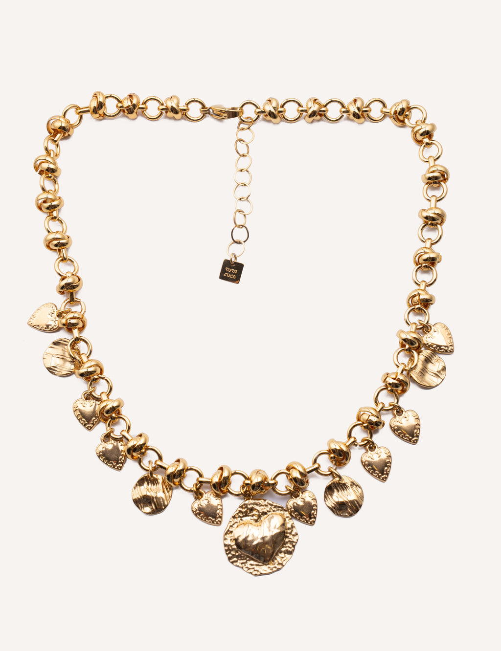 Collana con ciondoli a cuore - Afrodite