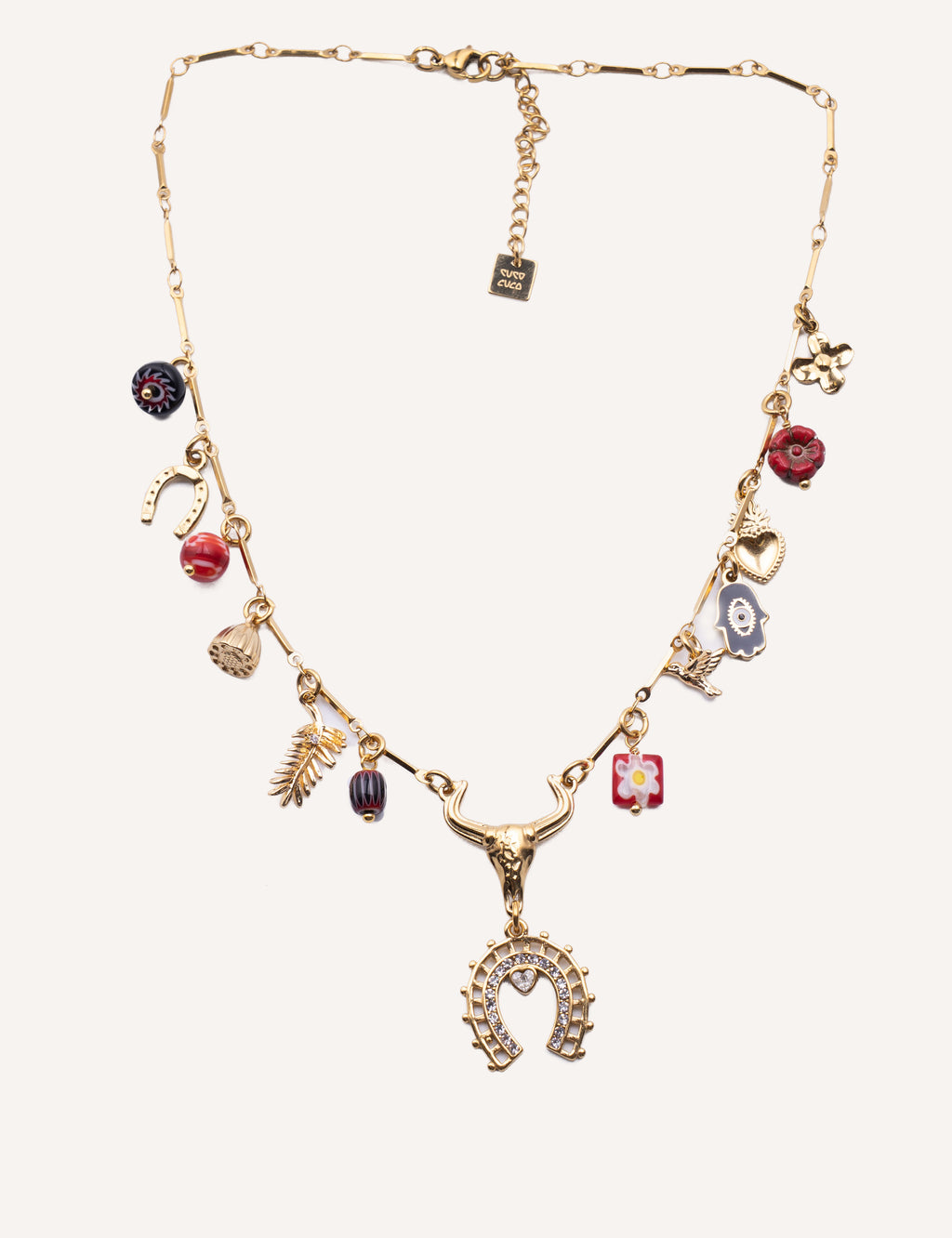 Collana con charms portafortuna – Fortuna