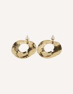 Orecchini tondi martellati – Eos